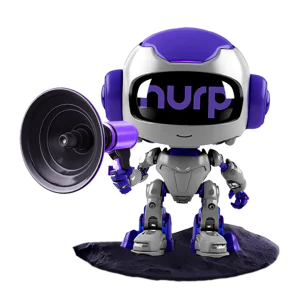 Bot Mascot Megaphone